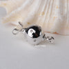 Sterling Silver Round Ball Box Clasp 2